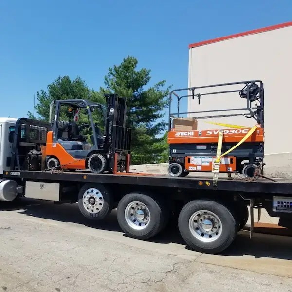 forklift hauling transportation baton rouge louisiana