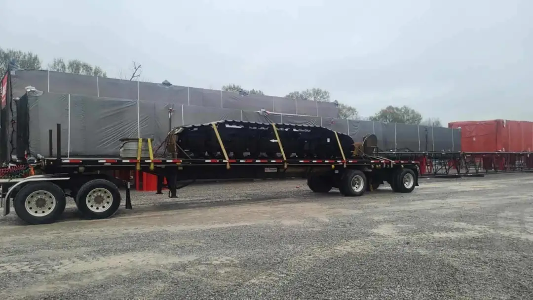 ferrara transport services flatbed hauling crane skid